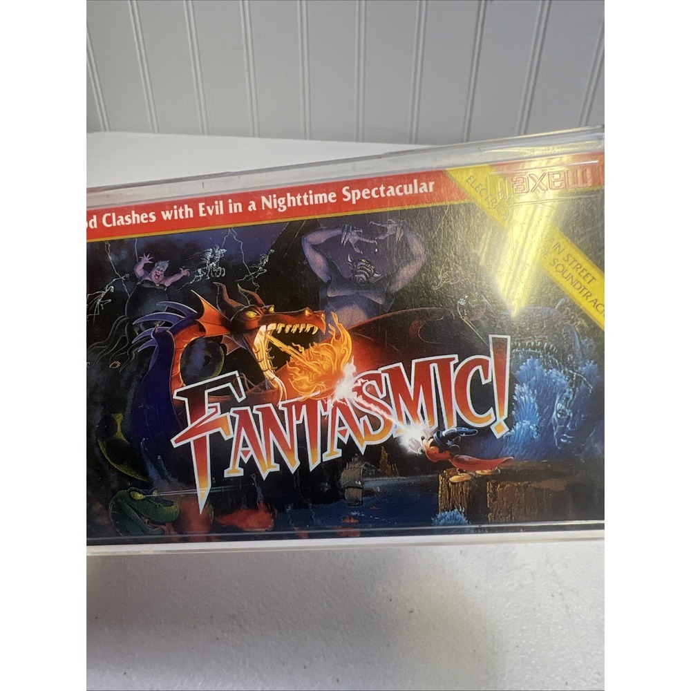 Fantasmic Main Street Electrical Parade Disneyland Disney World Cassette Tape